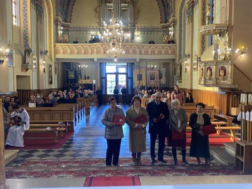 2021.11 Wręczenie dyplom&oacute;w wieloletnim zelatorom R&oacute;ż R&oacute;żańcowych